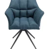Chaise pivotante Thinktank Bleu