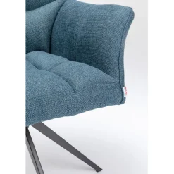 Chaise pivotante Thinktank Bleu