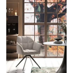 Chaise pivotante Thinktank gris