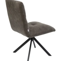 Chaise pivotante Toronto noir