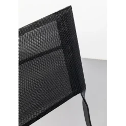 Chaise pliante Balcony noir (2/Set)