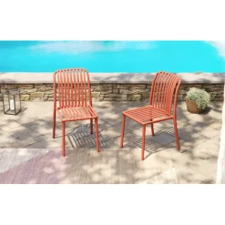 Chaise Porto Santo terracotta