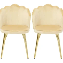 Chaise Princess beige (2/set)