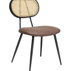 Chaise Rosali marron