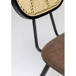 Chaise Rosali marron