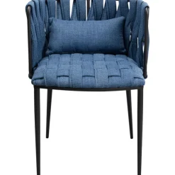 Chaise Saluti bleu