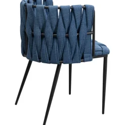Chaise Saluti bleu
