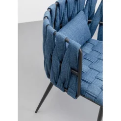 Chaise Saluti bleu