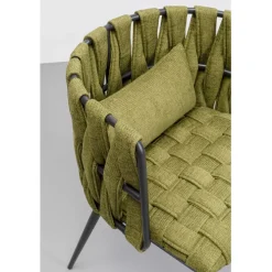 Chaise Saluti vert foncé