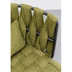 Chaise Saluti vert foncé