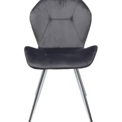 Chaise Viva gris-chromé