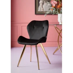Chaise Viva noir