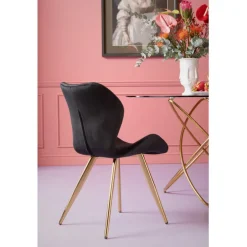 Chaise Viva noir