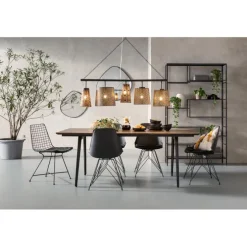 Chaise Wire noir