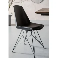Chaise Wire noir