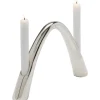 Chandelier Bow Duo chromé 21cm
