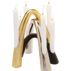 Chandelier Bow Duo chromé 21cm