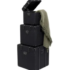Coffre Voyage noir (3/parts)