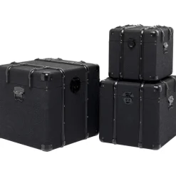Coffre Voyage noir (3/parts)