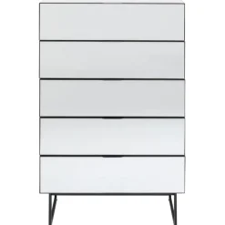 Commode Soran noir 65x114cm
