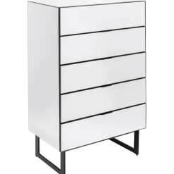 Commode Soran noir 65x114cm