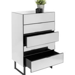 Commode Soran noir 65x114cm
