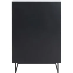 Commode Soran noir 65x114cm