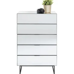 Commode Soran noir 65x114cm