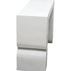 Console Curve blanc 120x76cm