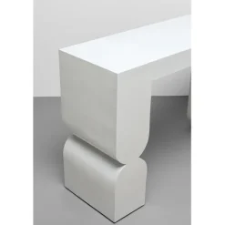 Console Curve blanc 120x76cm