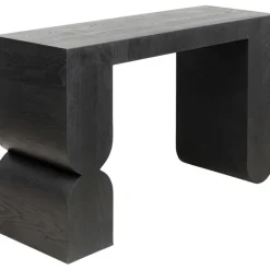 Console Curve noir 120x76cm