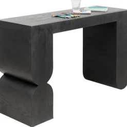 Console Curve noir 120x76cm