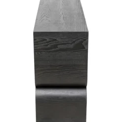 Console Curve noir 120x76cm