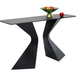Console Gloria noit céramique 140x81cm