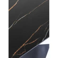 Console Gloria noit céramique 140x81cm