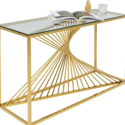 Console Laser doré 120x40