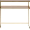 Console Loft doré 85x80cm