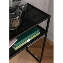 Console Loft noir 80x85