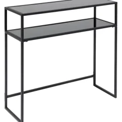 Console Loft noir 80x85