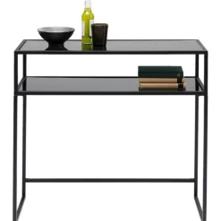 Console Loft noir 80x85