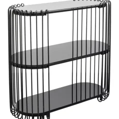 Console Wire noir 81x78cm