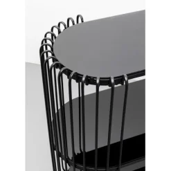 Console Wire noir 81x78cm