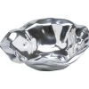 Coupe décorative Jade argenté Ø30cm