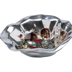 Coupe décorative Jade argenté Ø30cm