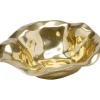 Coupe décorative Jade doré Ø30cm