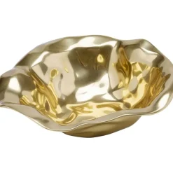 Coupe décorative Jade doré Ø30cm