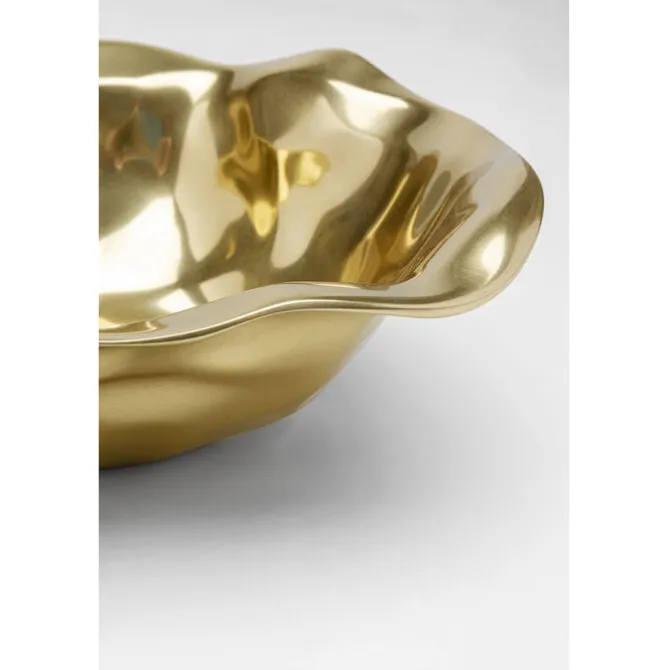 Coupe décorative Jade doré Ø30cm