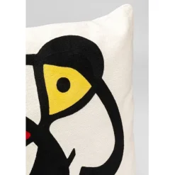 Coussin Art Line blanc 50x50cm