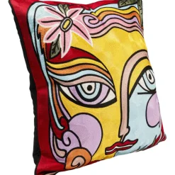 Coussin Art Line Face 50x50cm