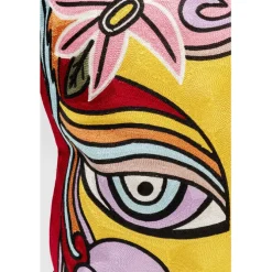 Coussin Art Line Face 50x50cm